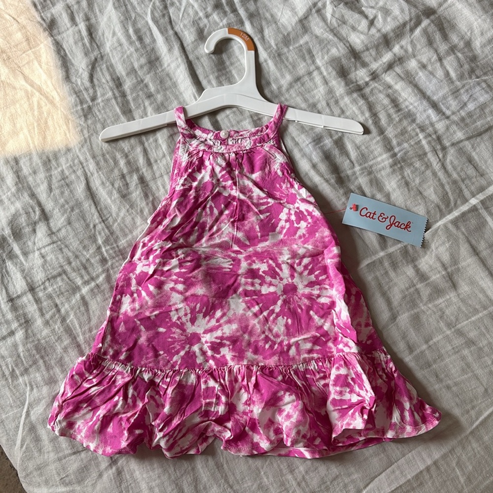 NWT 5pc Cat and Jack Baby Girl Clothes Bundle Size 12 months - Picture 3 of 6